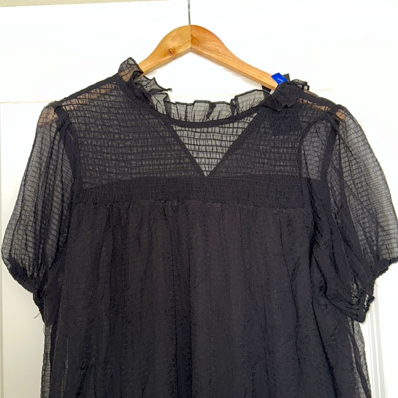 Blueprint Smocked Babydoll Dress - Picture 3 of 4